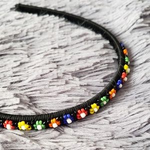 Vintage Beaded Headband